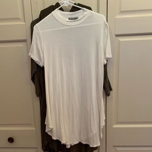 XL white swing top/tunic